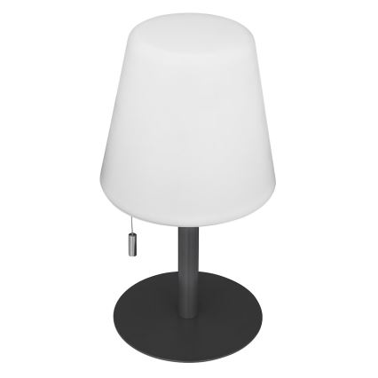 Atmosphera - LED RGBW Акумулаторна екстериорна настолна лампа ZACK LED/3,7V 1200 mAh IP44 черен