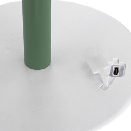 Atmosphera - LED RGBW Акумулаторна екстериорна настолна лампа ZACK LED/3,7V 1200 mAh IP44 зелен