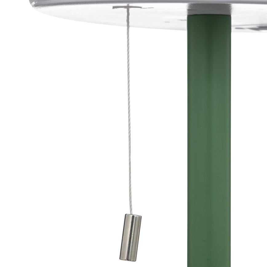 Atmosphera - LED RGBW Акумулаторна екстериорна настолна лампа ZACK LED/3,7V 1200 mAh IP44 зелен