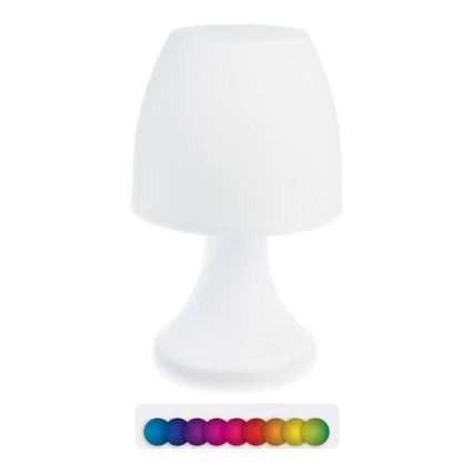 Atmosphera - LED RGB Екстериорна настолна лампа DOKK LED/3xAAA 19,5 см IP44