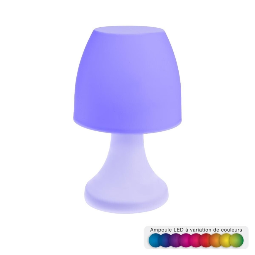 Atmosphera - LED RGB Екстериорна настолна лампа DOKK LED/3xAAA 19,5 см IP44