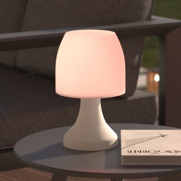 Atmosphera - LED RGB Екстериорна настолна лампа DOKK LED/3xAAA 27,5 см IP44