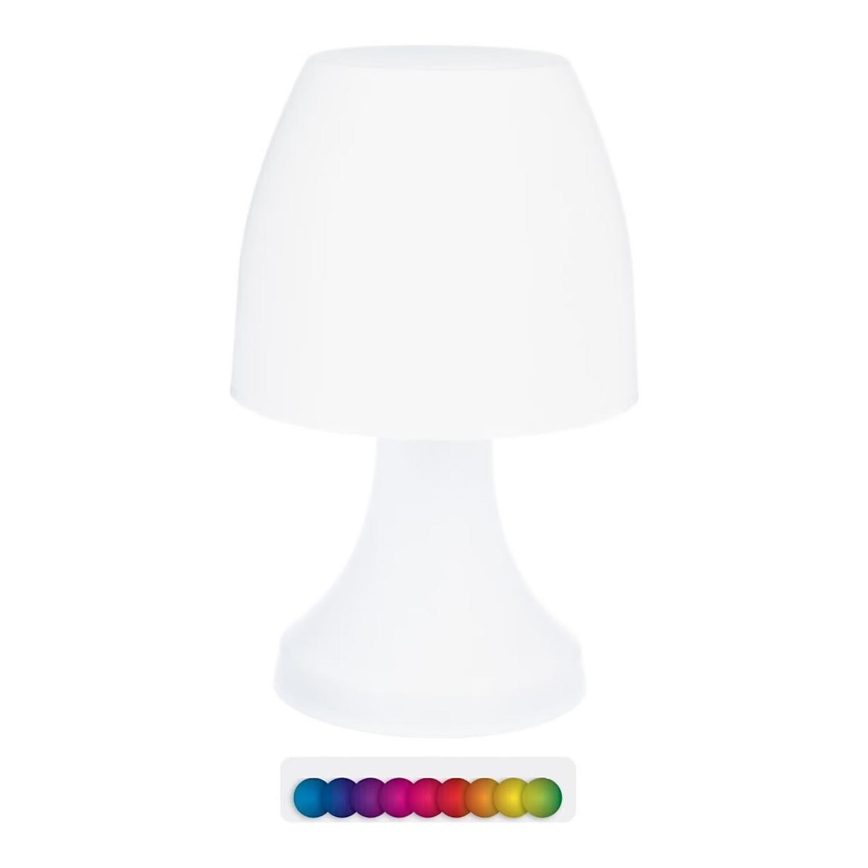 Atmosphera - LED RGB Екстериорна настолна лампа DOKK LED/3xAAA 27,5 см IP44