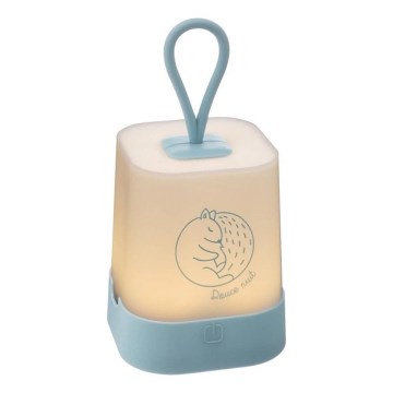 Atmosphera - LED сензорна детска презареждаема нощна лампа RABBIT LED/3,7V 1200 mAh синя