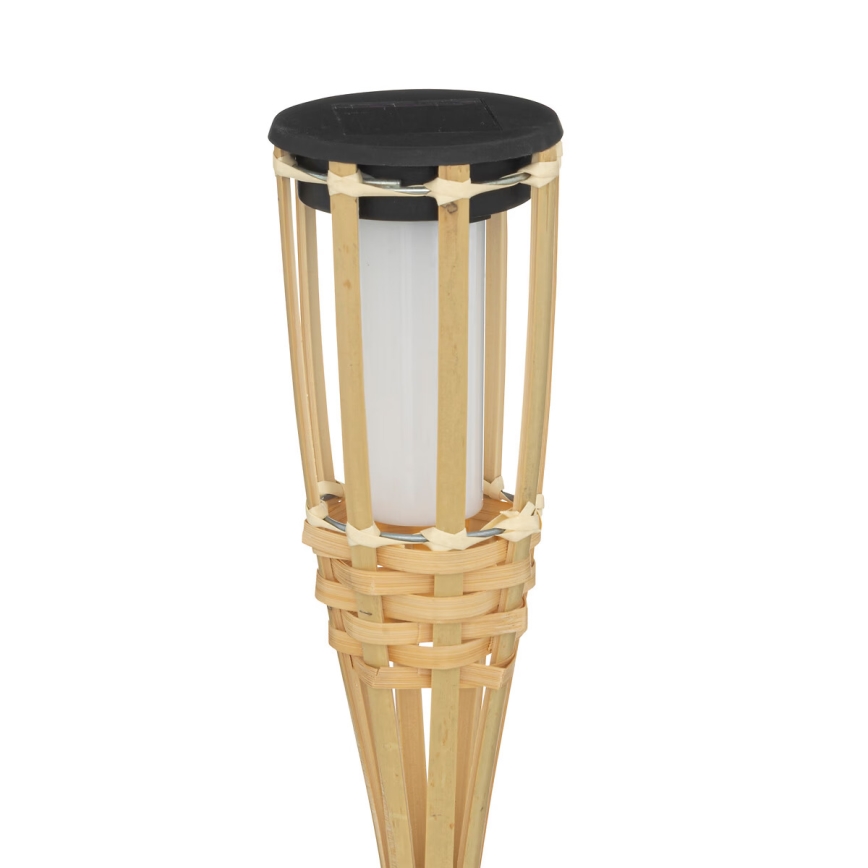 Atmosphera - LED Соларна лампа MACEO LED/1,2V 300 mAh IP44 бамбук