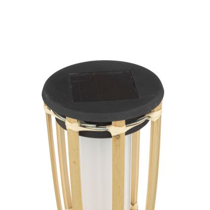 Atmosphera - LED Соларна лампа MACEO LED/1,2V 300 mAh IP44 бамбук