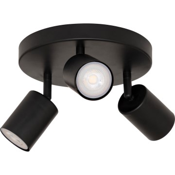 Atmosphera - Настенно осветително тяло VICO 3xGU10/25W/230V черно
