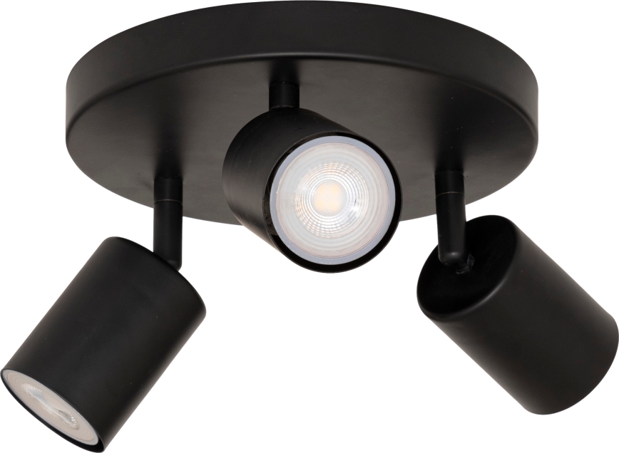 Atmosphera - Настенно осветително тяло VICO 3xGU10/25W/230V черно