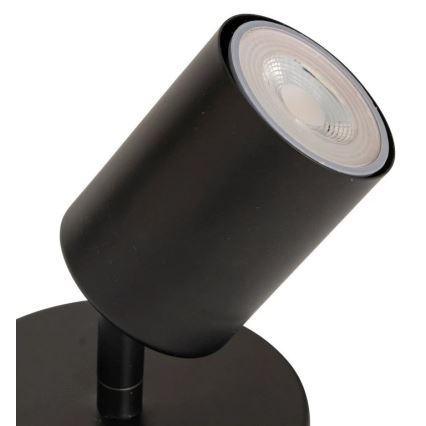 Atmosphera - Настенно точково осветително тяло VICO 1xGU10/25W/230V черно