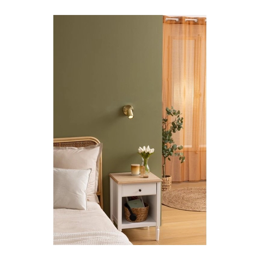 Atmosphera - Настенно точково осветително тяло VICO 1xGU10/25W/230V златно