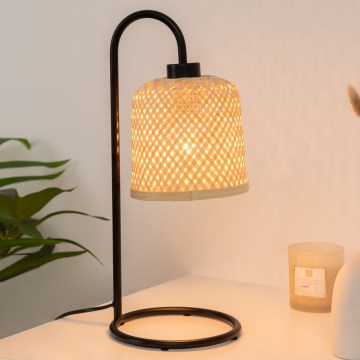 Atmosphera - Настолна лампа ALI 1xE27/25W/230V бамбук