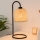 Atmosphera - Настолна лампа ALI 1xE27/25W/230V бамбук