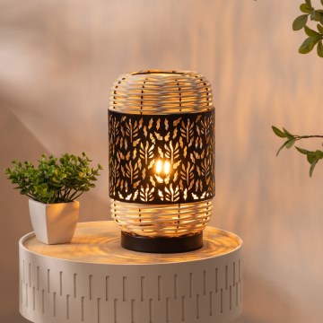 Atmosphera - Настолна лампа CALY 1xE27/40W/230V ратан