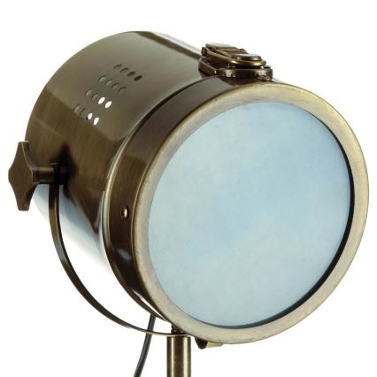Atmosphera - Настолна лампа EBOR 1xE14/25W/230V бор/месинг