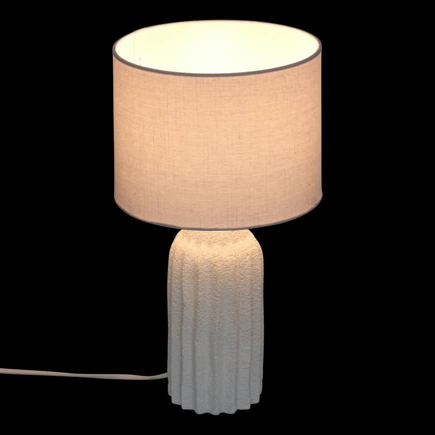 Atmosphera - Настолна лампа FERNAN 1xE14/60W/230V бяла