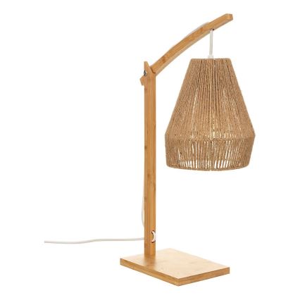 Atmosphera - Настолна лампа KARLA 1xE27/40W/230V бамбук