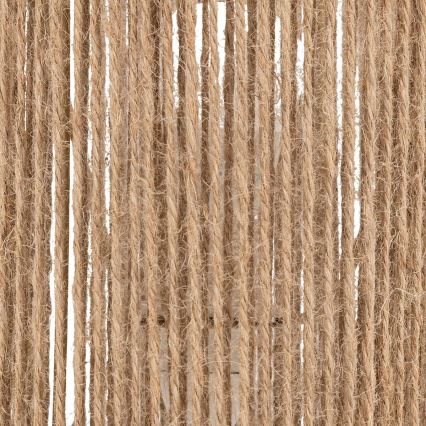 Atmosphera - Настолна лампа KOBY 1xE14/40W/230V коноп/черен