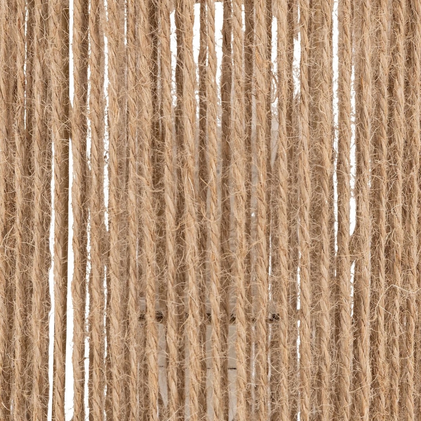 Atmosphera - Настолна лампа KOBY 1xE14/40W/230V коноп/черен