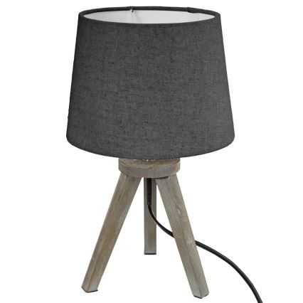 Atmosphera - Настолна лампа MINI 1xE14/25W/230V бор/сив