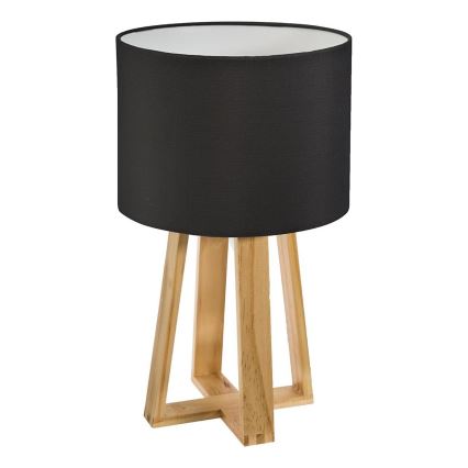 Atmosphera - Настолна лампа MOLU 1xE27/25W/230V бор/черен