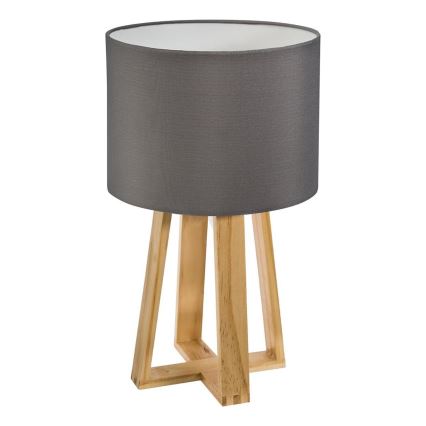 Atmosphera - Настолна лампа MOLU 1xE27/25W/230V бор/сив