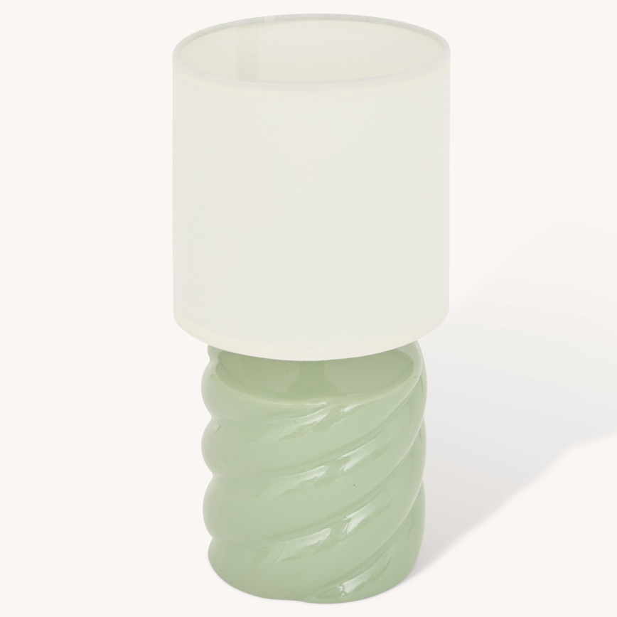 Atmosphera - Настолна лампа NOLY 1xE14/40W/230V зелена