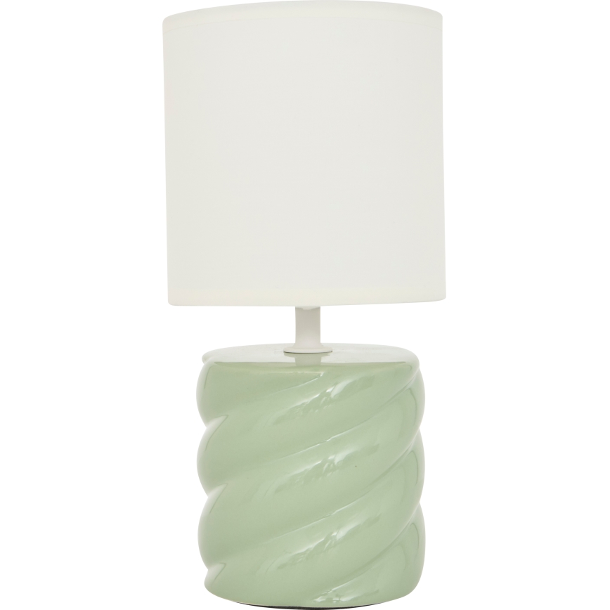 Atmosphera - Настолна лампа NOLY 1xE14/40W/230V зелена