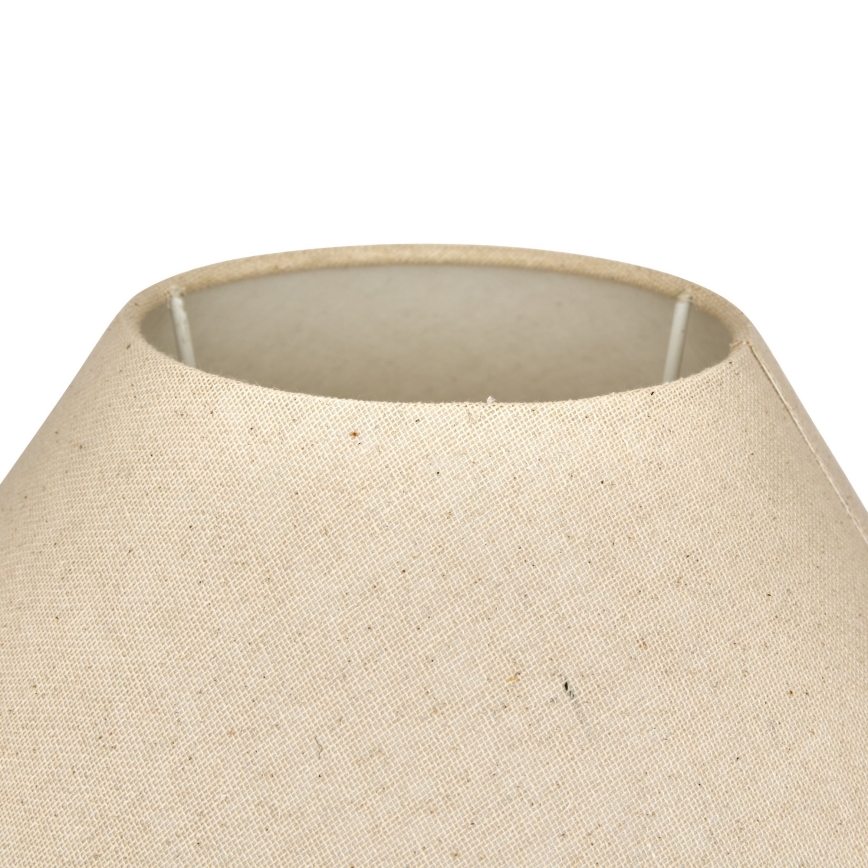 Atmosphera - Настолна лампа SEIYA 1xE27/60W/230V кафява/бежова