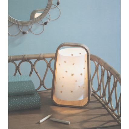 Atmosphera - Настолна лампа STARS 1xE14/40W/230V бамбук