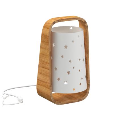 Atmosphera - Настолна лампа STARS 1xE14/40W/230V бамбук
