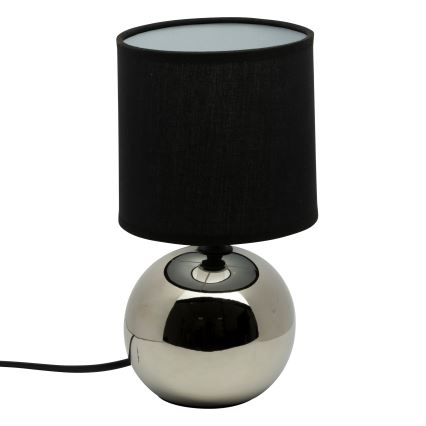 Atmosphera - Настолна лампа TIMÉO 1xE14/60W/230V лъскав хром/черен