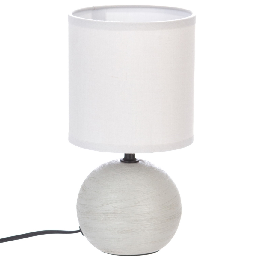 Atmosphera - Настолна лампа TIMÉO 1xE14/60W/230V сив/бял