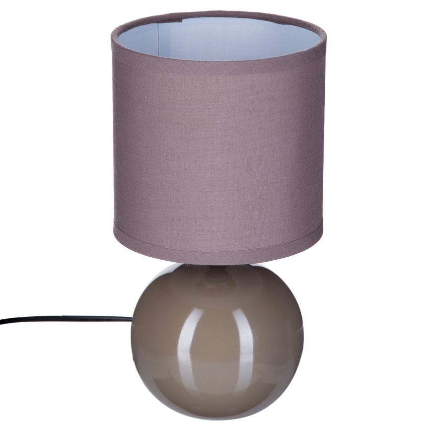 Atmosphera - Настолна лампа TIMÉO 1xE14/60W/230V taupe