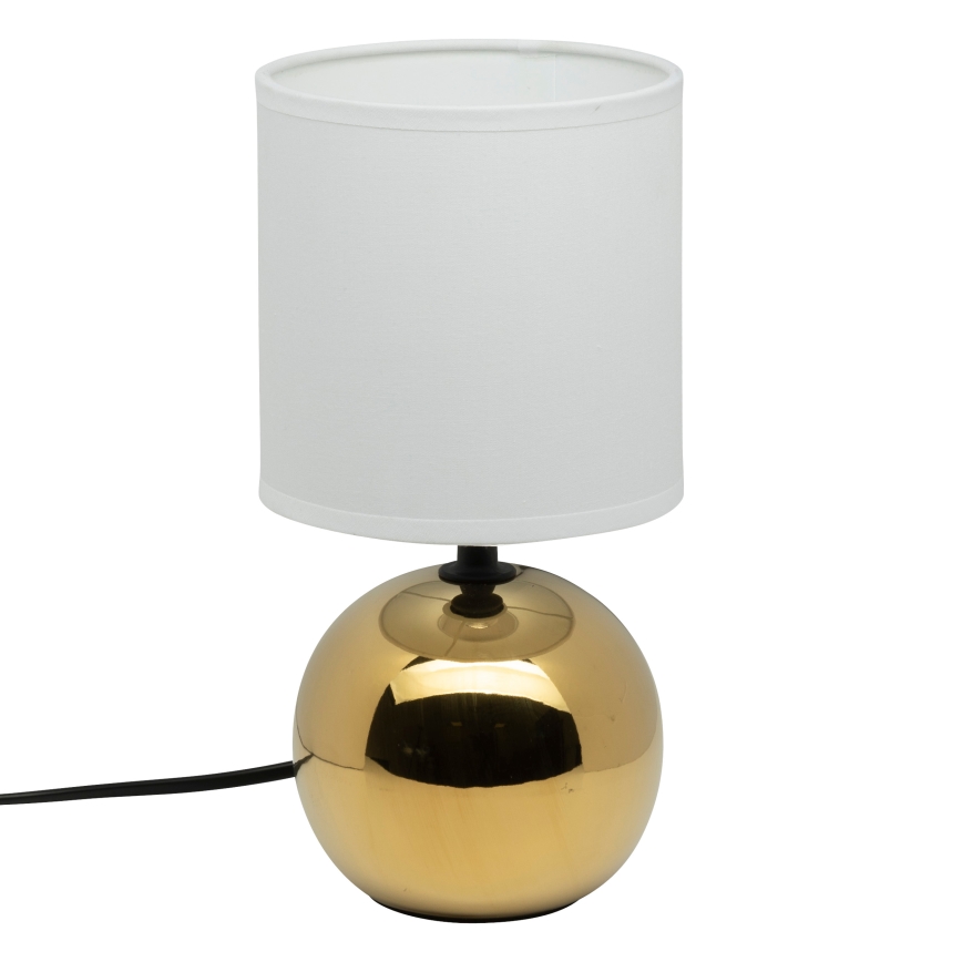 Atmosphera - Настолна лампа TIMÉO 1xE14/60W/230V златист/бял