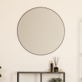 Atmosphera - Огледало ALICE Ø 76 см черен