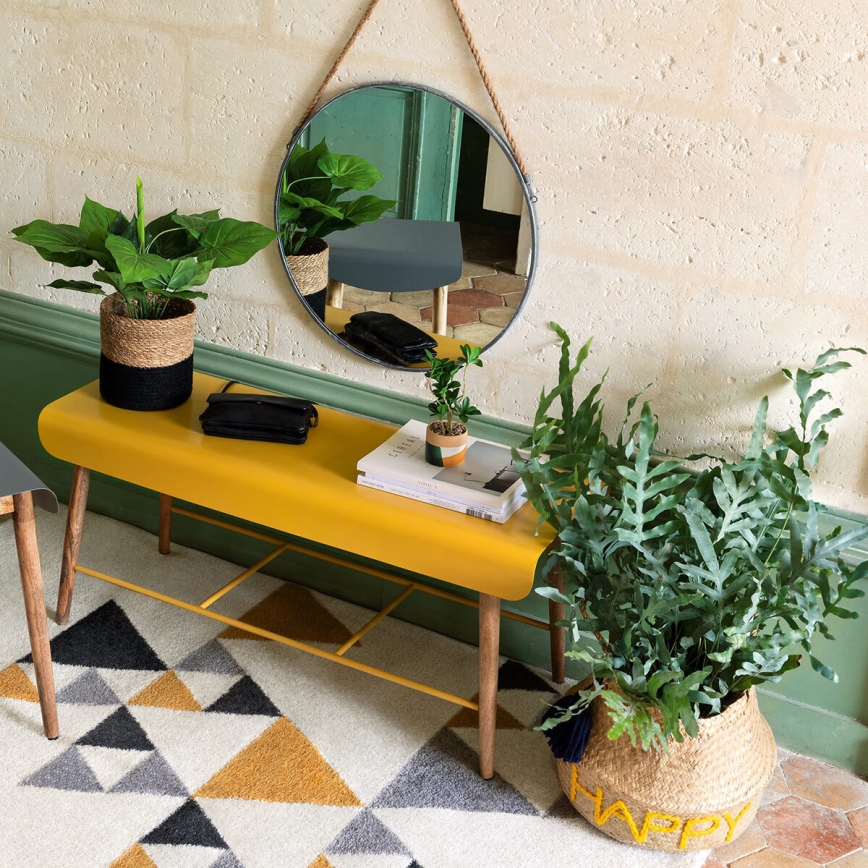 Atmosphera - Огледало EDEN Ø 38 см черен