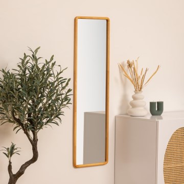 Atmosphera - Огледало KIM 116x35 см каучуково дърво