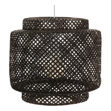 Atmosphera - Пендел LIBY 1xE27/40W/230V бамбук/черен