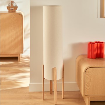 Atmosphera - Подова лампа KEYAH 1xE27/25W/230V каучуково дърво