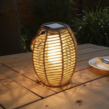 Atmosphera - Соларна LED лампа GINA LED/1,2 V 800 mAh IP44 юта