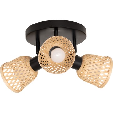 Atmosphera - Стационарна лампа LIO 3xE27/25W/230V бамбук
