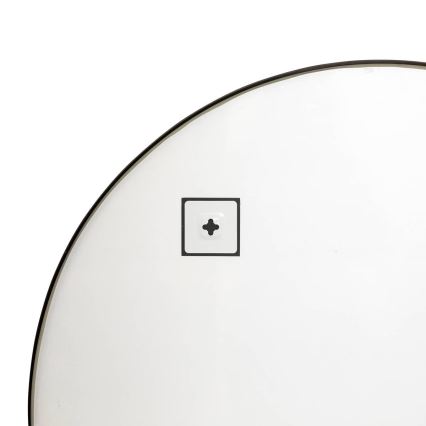 Atmosphera - стенено огледало ALICE 65x90 см черно