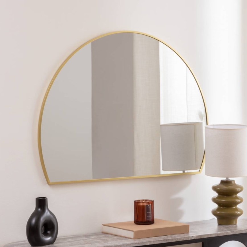 Atmosphera - Стенно огледало ALICE 65x90 см златисто