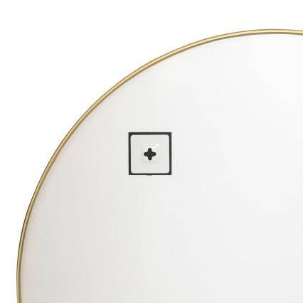 Atmosphera - Стенно огледало ALICE 65x90 см златисто