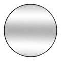 Atmosphera - Стенно огледало ALICE диаметър 70 см черно