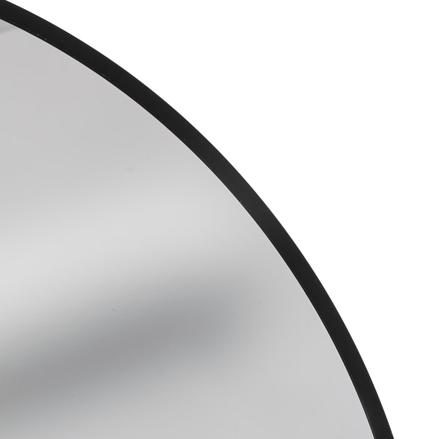 Atmosphera - Стенно огледало ALICE диаметър 70 см черно