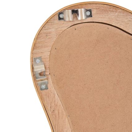 Atmosphera - Стенно огледало MAGGIE 100x70 см ратан