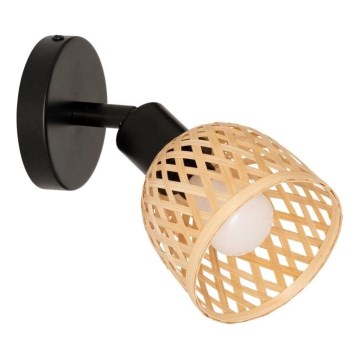 Atmosphera - Стенно точково осветително тяло LIO 1xE27/25W/230V бамбуково
