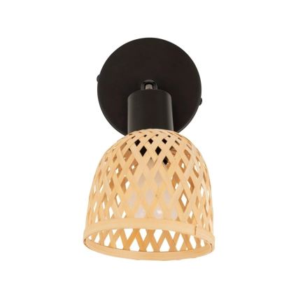 Atmosphera - Стенно точково осветително тяло LIO 1xE27/25W/230V бамбуково