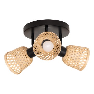 Atmosphera - Точково осветително тяло LIO 3xE27/25W/230V бамбук